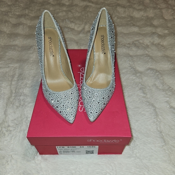 Shoe Dazzle Gisselle Metallic Pumps‎ - Picture 1 of 4